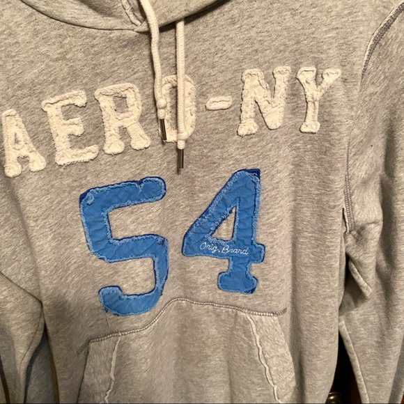 Grey Aero sweat shirt. - Picture 2 of 7